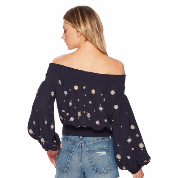 NWT Free People Saachi Embroidered Top - Picture 3 of 8